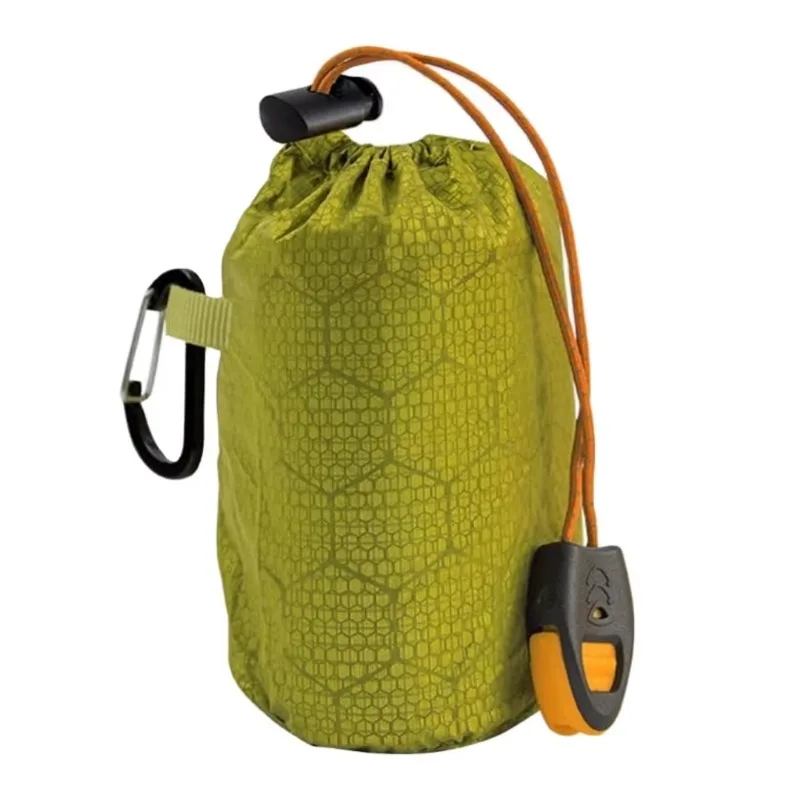 Lightweight Compact Emergency Warm Sleeping Bag Cold Blanket Waterproof Cover  Nylon Portable Sleeping Bag Fast Delivery