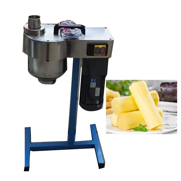 High productivity commercial automatic electric sugarcane cutting machine