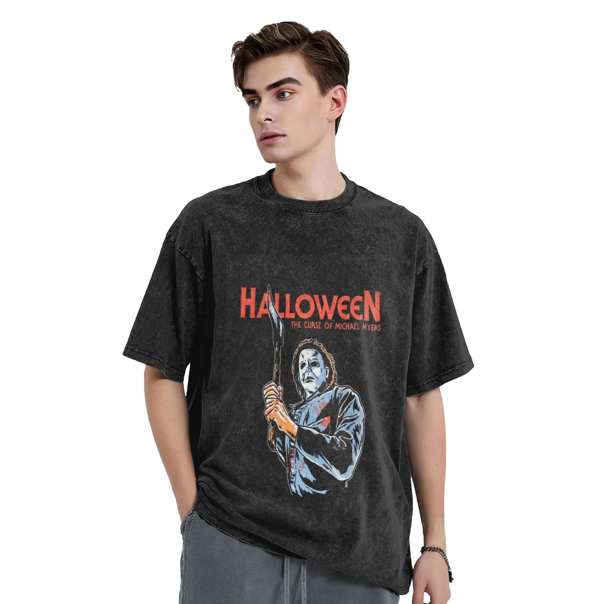 Terror Midnight    Classic Trendy A Vintage Oversized Cotton Unisex T-Shirts