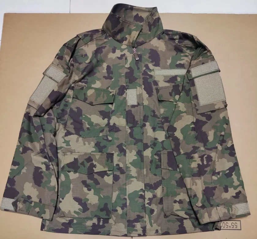 Swiss Camouflage TAZ 16 BUD Uniform Man Include Jacket Pants Brown