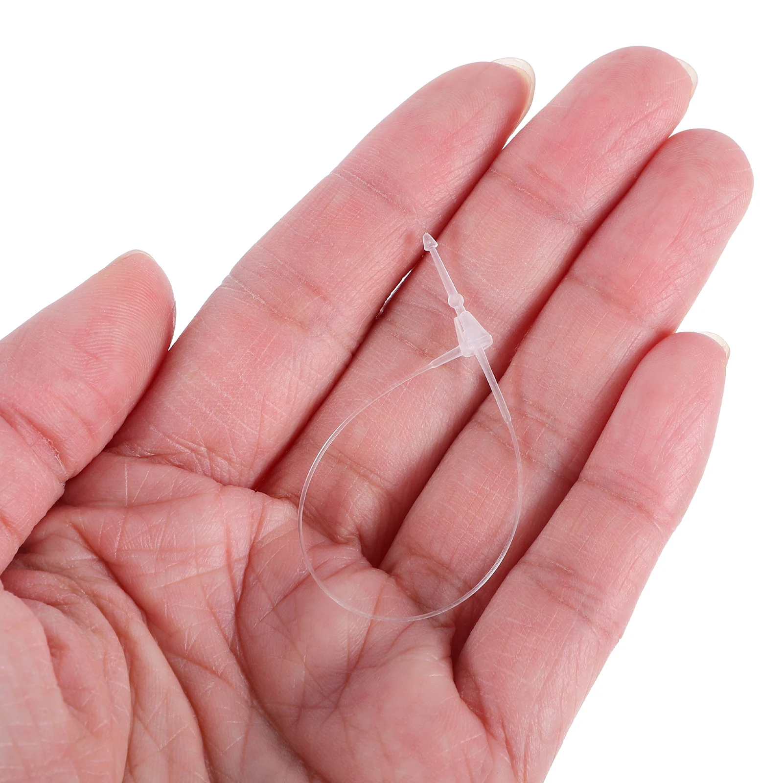 

1000Pcs Tag Fasteners Adjustable PP Security Ties for Clothing Retail Store Shoe Bag Accessories Cable Zip Tie Wraps