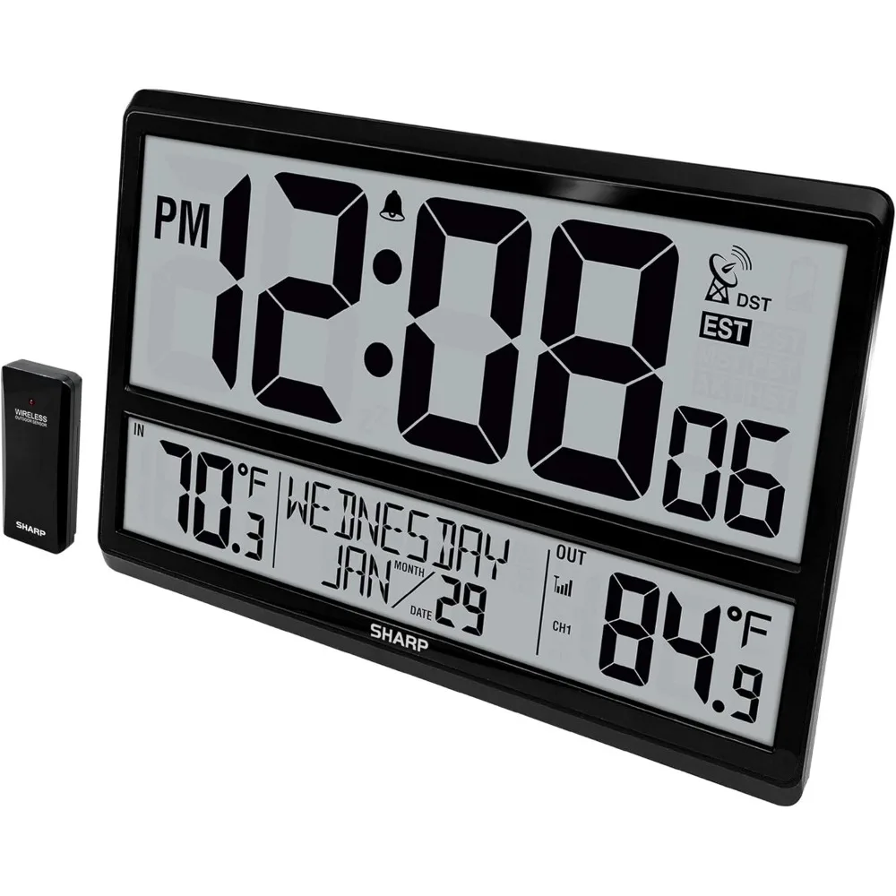 Why the Sharp Atomic Clock with Wireless Outdoor Sensor Is the Smartest Timepiece for Modern Homes