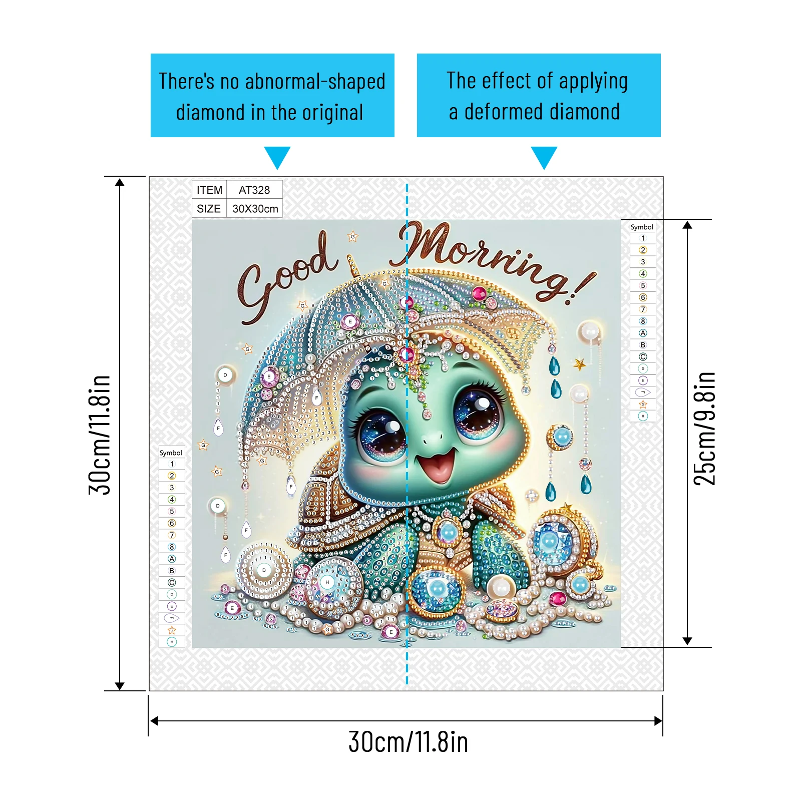 DIY Sea turtle Special Shape Diamond Art Kits for Beginners, Diamond Art Painting Kits for Adults，for Home Wall Decoration Gift