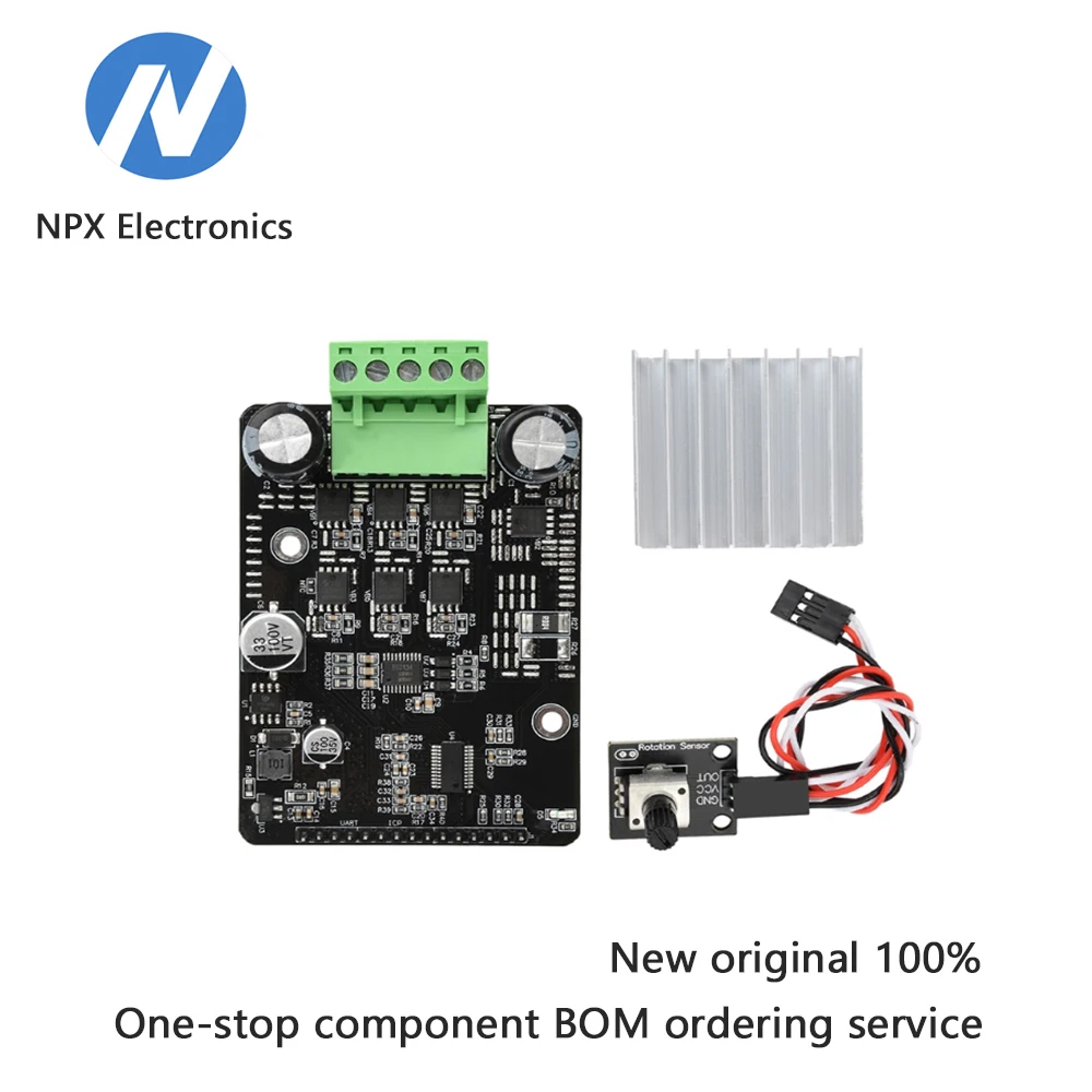 

BLDC DC6-80V Трехфазный бесщеточный контроллер двигателя постоянного тока без Холла 1600 Вт 50 А ШИМ-контроллер