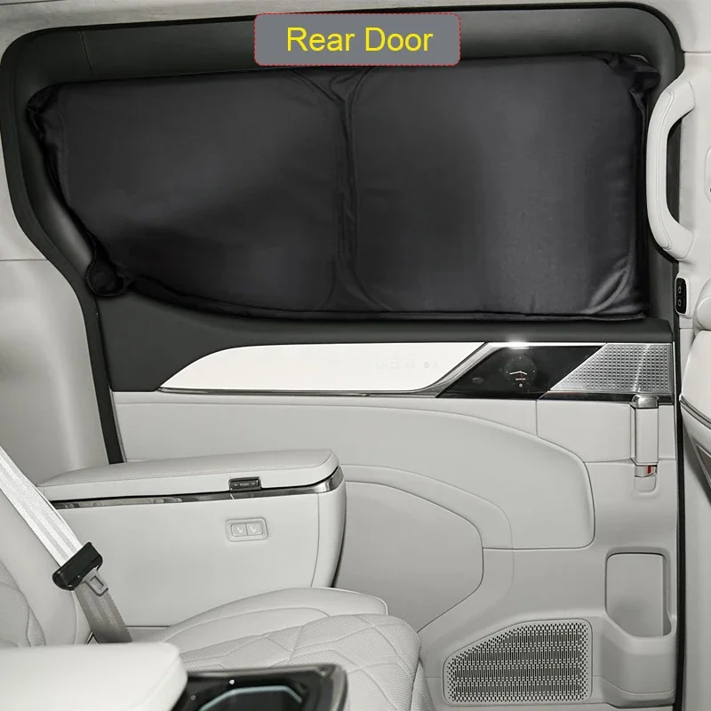 

Car Black Anti-UV Heat Insulation Windows Privacy Sunshade For VOLVO EM90 2024-Present Auto Protect Cover Interior Accessories