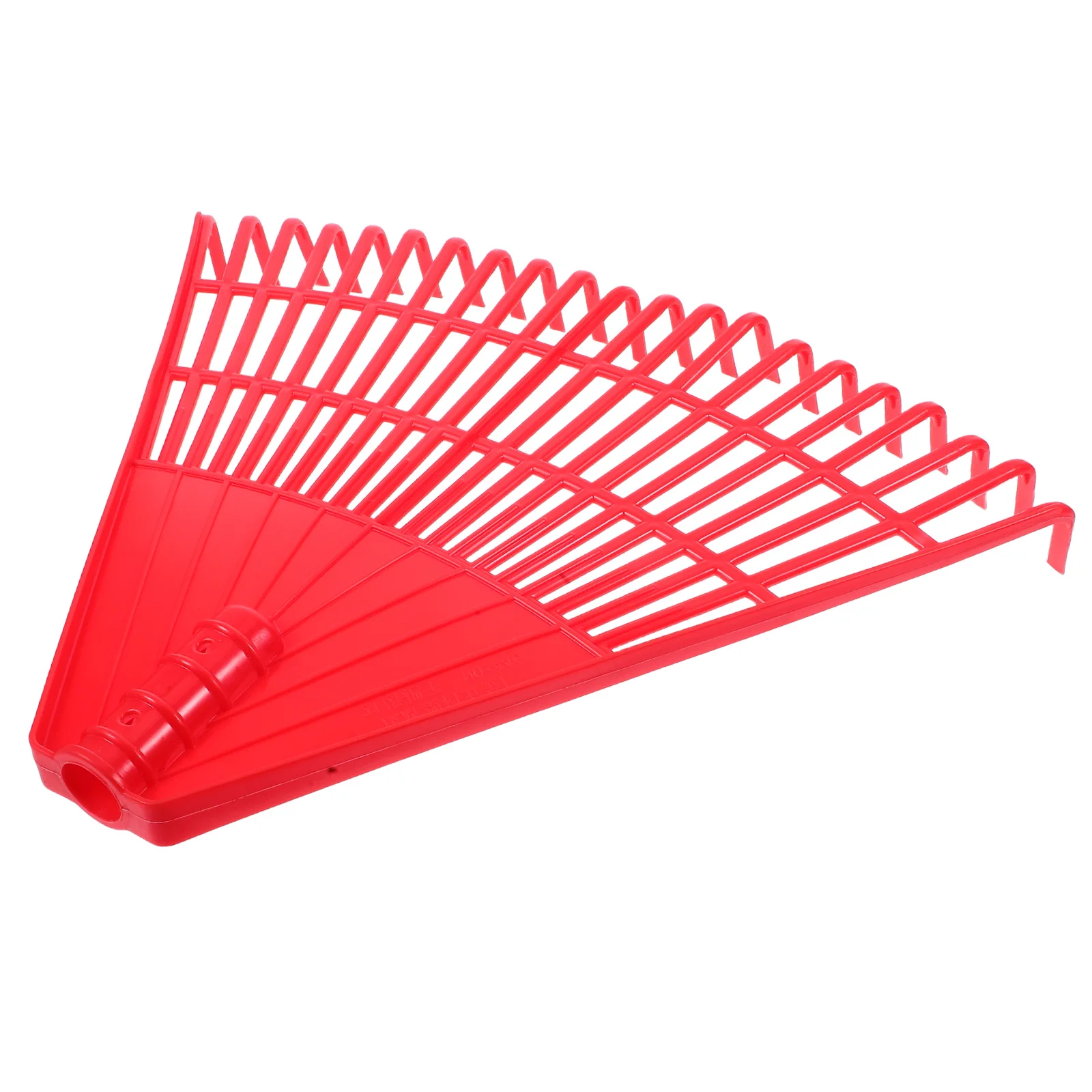 Plastic Garden Rake 21 Teeth Rake for Yard Lawn Cleaning Efficient Lightweight Outdoor Gardening Tool