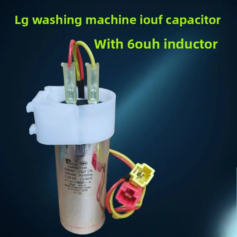 

For LG washing machine capacitor 10UF with inductor 60UH