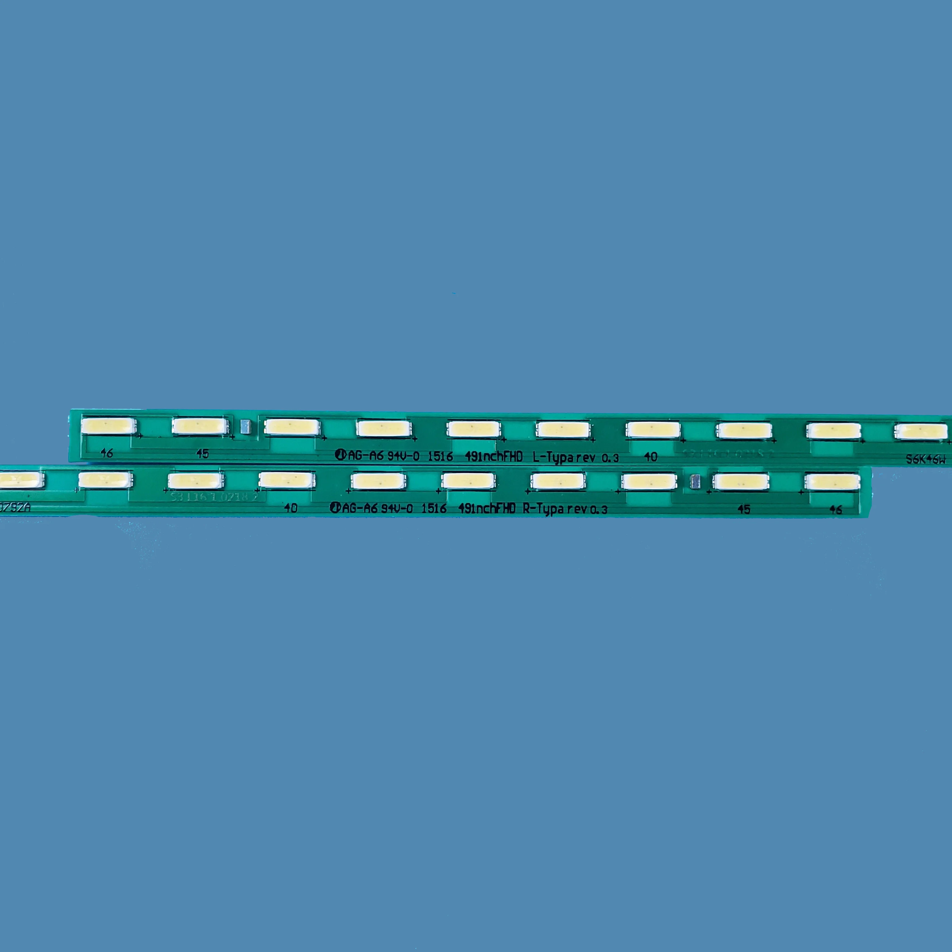 49LF5400 49LF5410 49LF5900 49LF590V led TV backlight strips for LG 49inch FHD L-Type REV 0.3 G1GAN01-0791A R-Type G1GAN01-0792A