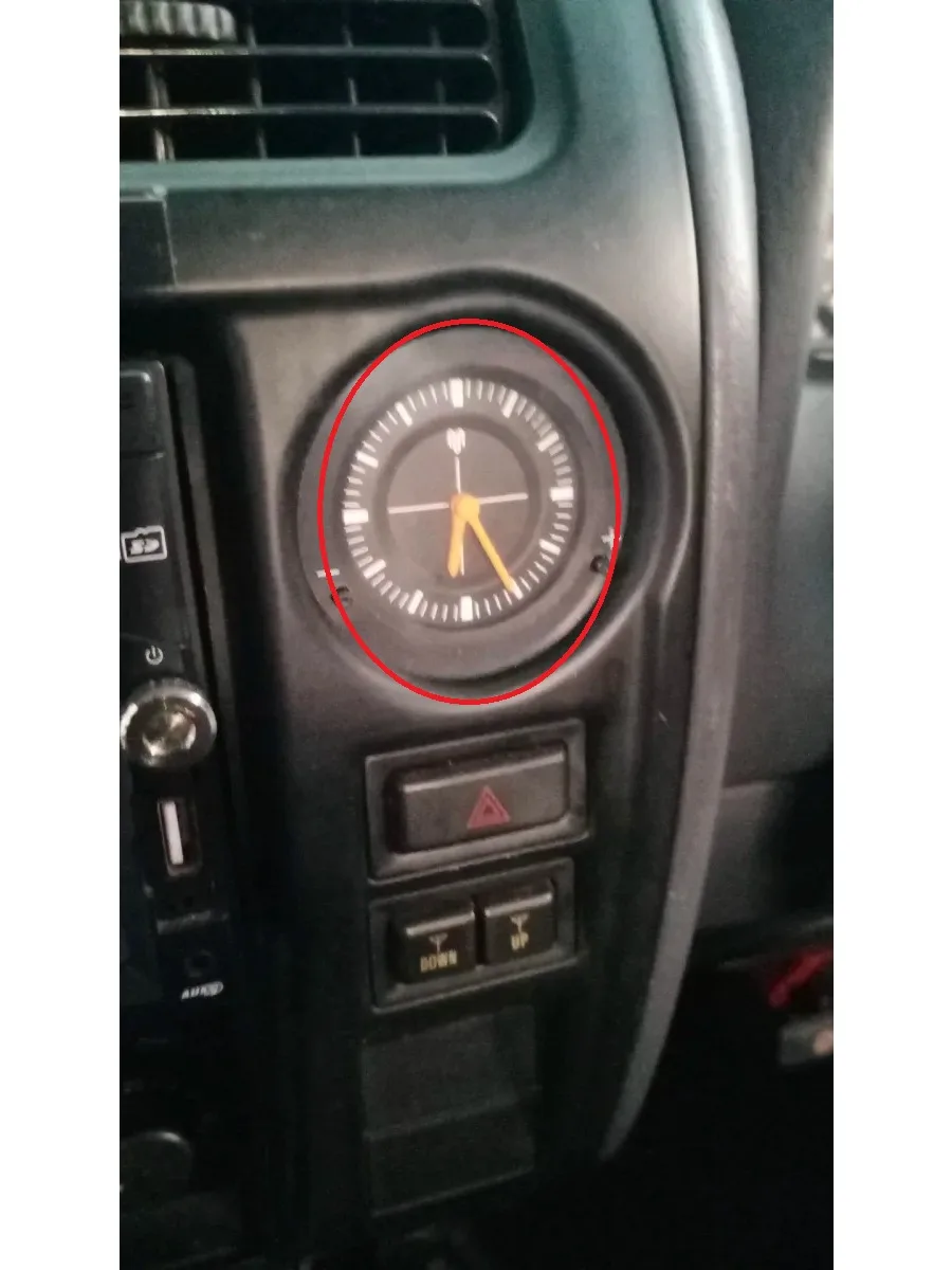 FOR LAND CRUISER PRADO 90 Series LC90 LJ95 KZJ95 RZJ95 VZJ95 Dashboard Instrument Panel Electronic Clock