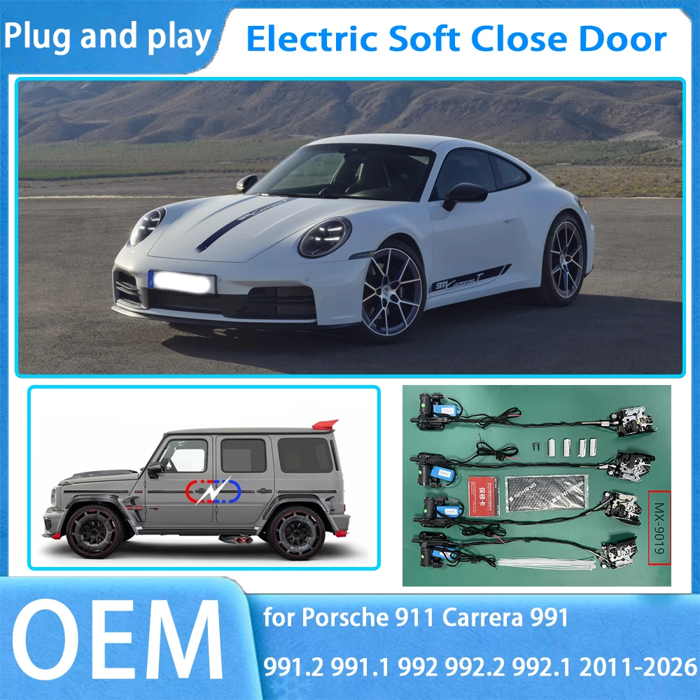 

for Porsche 911 Carrera 991 991.2 991.1 992 992.2 OEM Car Soft Close Door System Automatic Electric Auto Pull Power Latch Power