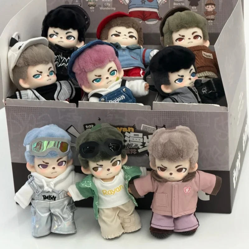 

New Tnt Rayan Urban Walk Light Version Series Blind Box Vinyl Plush Doll Bag Pendant Trendy Toy Desktop Ornament Surprise Gift