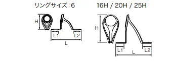 FUJI RV Titanium SiC Guide, TRVSG GUIDE