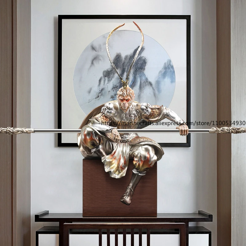 

King Monkey Decoration Creative Living Room Craft Light Luxury Office Table Home Decoration