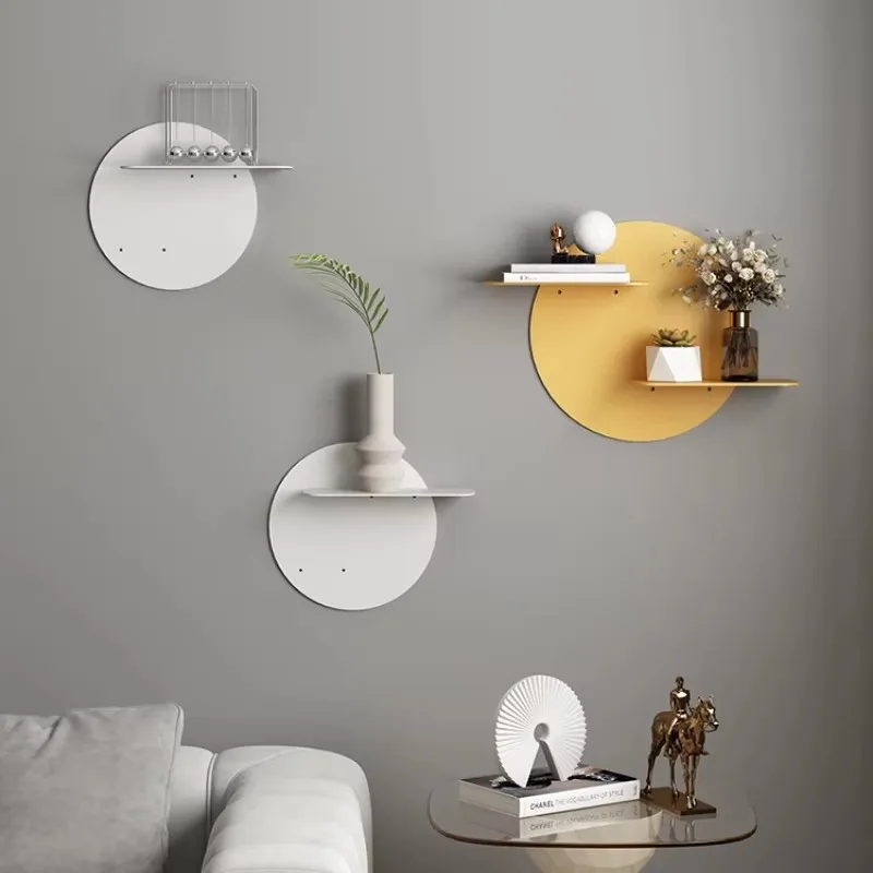 Modern Metal Decorative Ledge Living Room Kitchen Dining Room Warehouse Home Furniture CD Rack