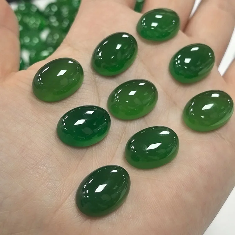 Agata-verde-oval-em-formato-de-ovo-pedra-bruta-verde-profundo-12-16-13-18mm-10-pecas-para-joias-diy-acessorios-de-moda-par