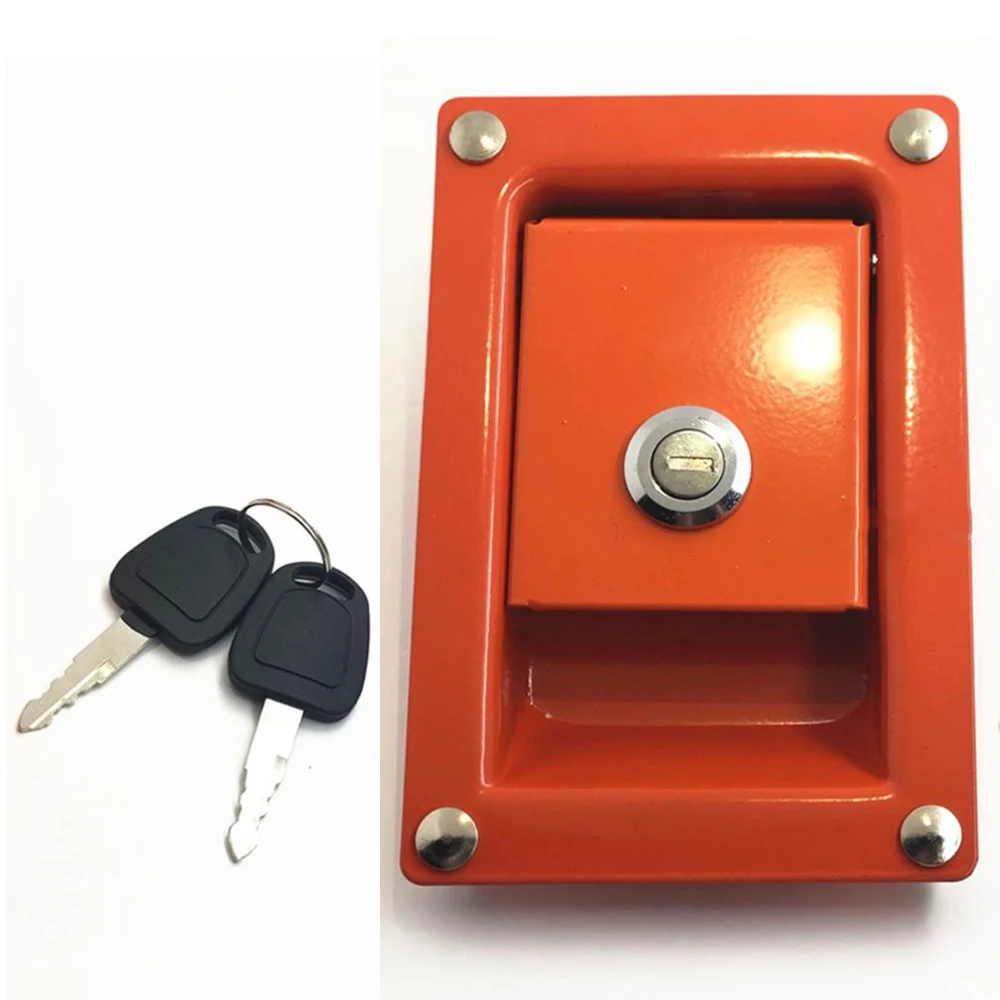 Excavator Accessories For DOOSAN DAEWOO DH Side Door Lock Side Cover Lock Hydraulic Pump Door Lock