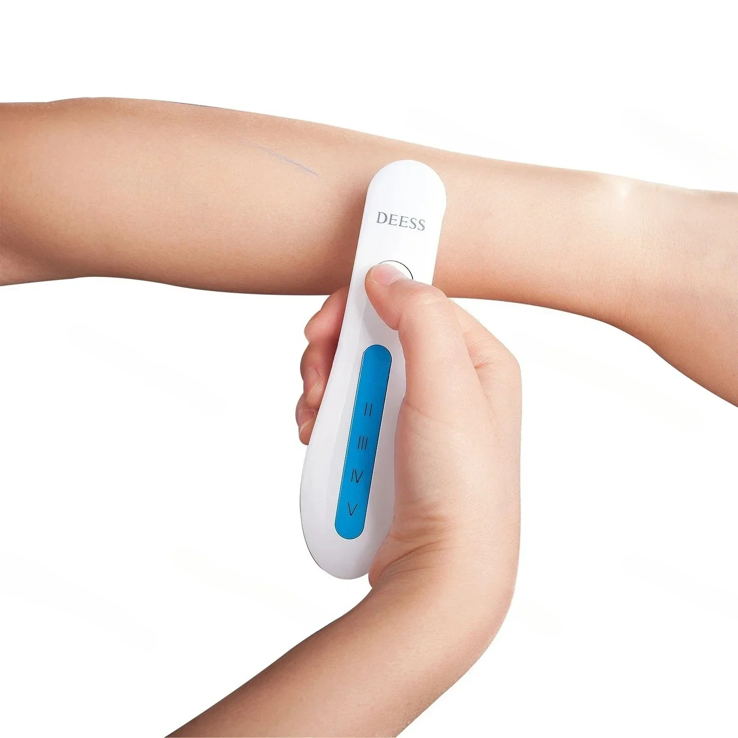 

Интеллектуальный портативный анализатор кожи DEESS Smart Portable Fitzpatrick Skin Reader Analyzer, датчик определения цвета кожи, тестер, автоматическая система тестирования.