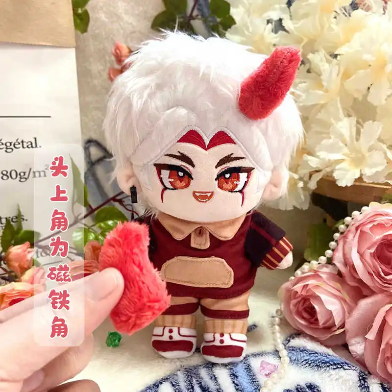 Genshin Impact Arataki Itto Anime Plush Cartoon Doll surroundings Replacement cotton Plushies Kawaii  Dango Plushie Gift Doll