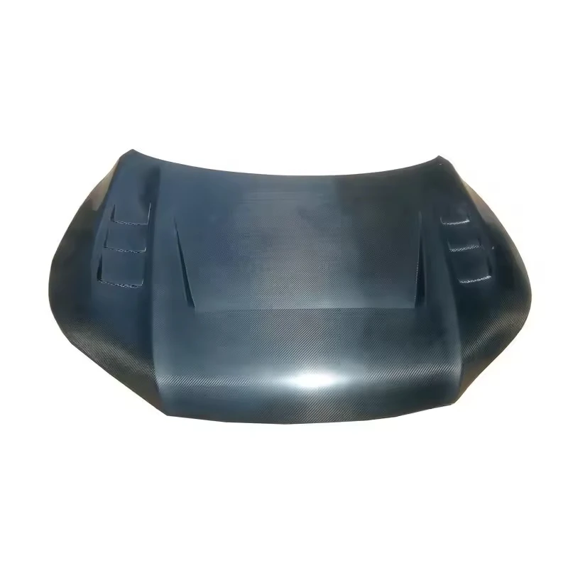 2008 Para Accord Ex-l Coupe غطاء محرك السيارة المخصص من ألياف الكربون لـ 2009-2011 honda Accord 8th 9th 10th Gen، بعد تركيب السيارة #2