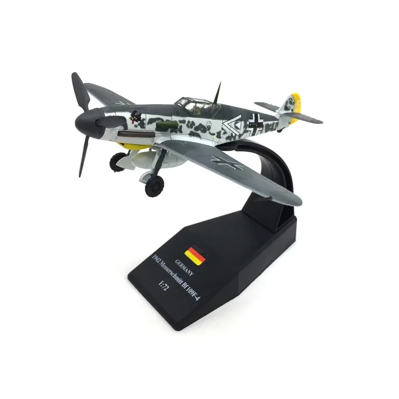 1/72 Scale Fighter BF109 BF-109 Plane Diecast Metal Military Aircraft Model Drop Shipping Collection Gift Toy