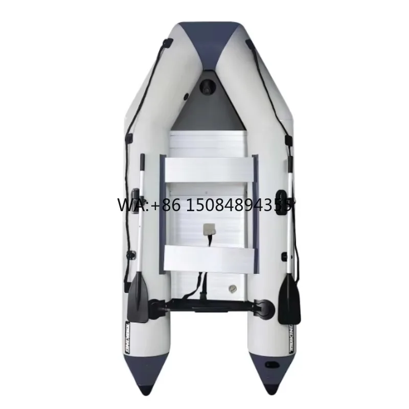 

Durable 3.8m Inflatable Fishing Boat Inflatable Rescue Boat with Aluminum Floor