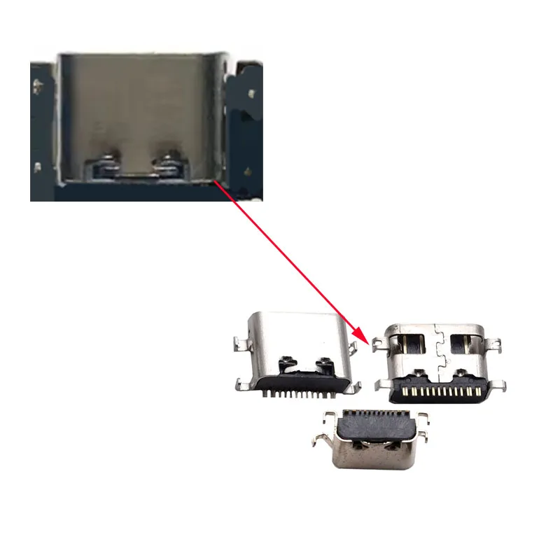 2-100Pcs Jack Contact Port Socket Connector USB Charging Dock Charger Type C Plug For Vortex Tablet 10.1 T10MPro T10M Pro Plus