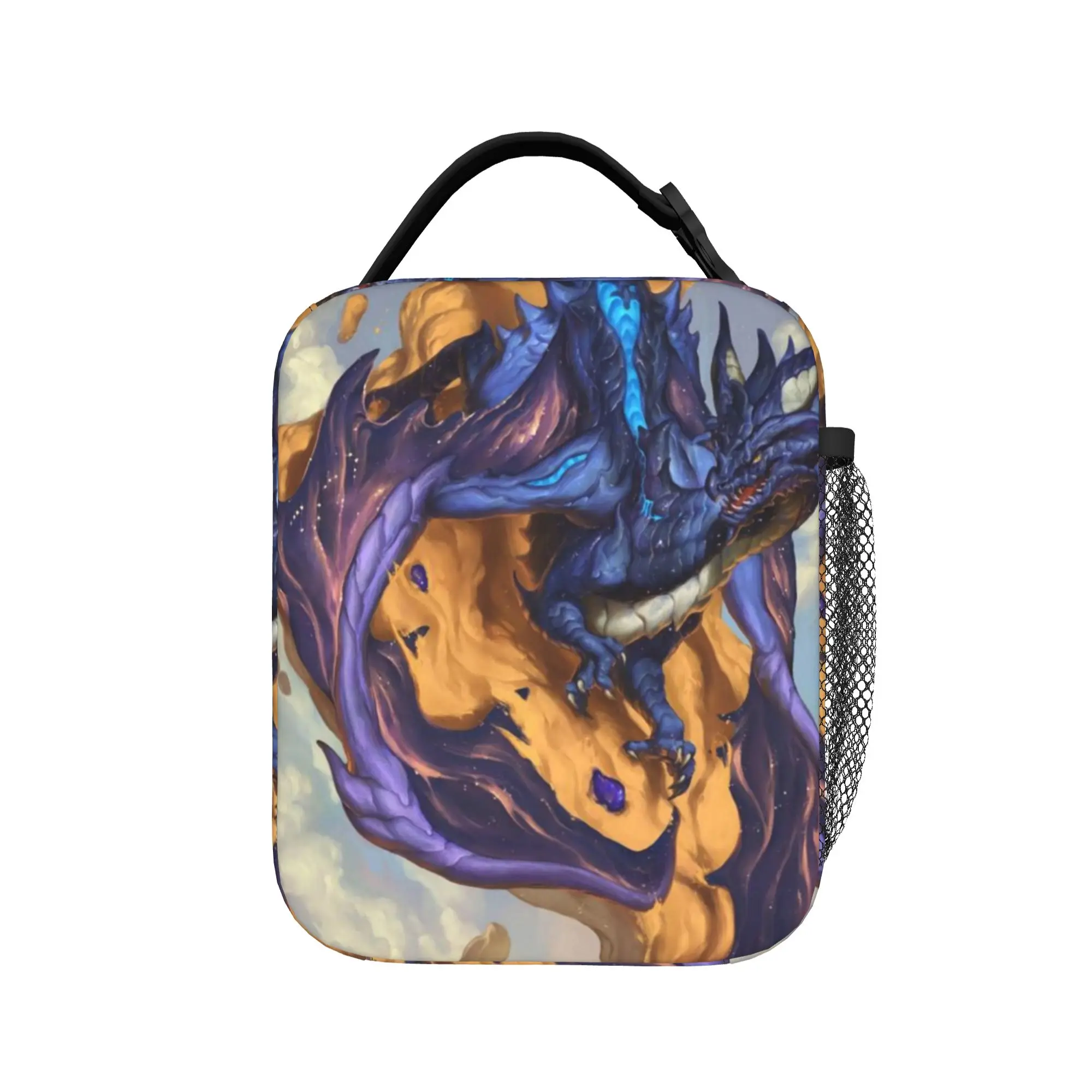 Monster Hunter Rise Brachydios Insulated Lunch Bags Cooler Bag Lunch Container Game Kanji Risemonster Tote Lunch Box Food Bag