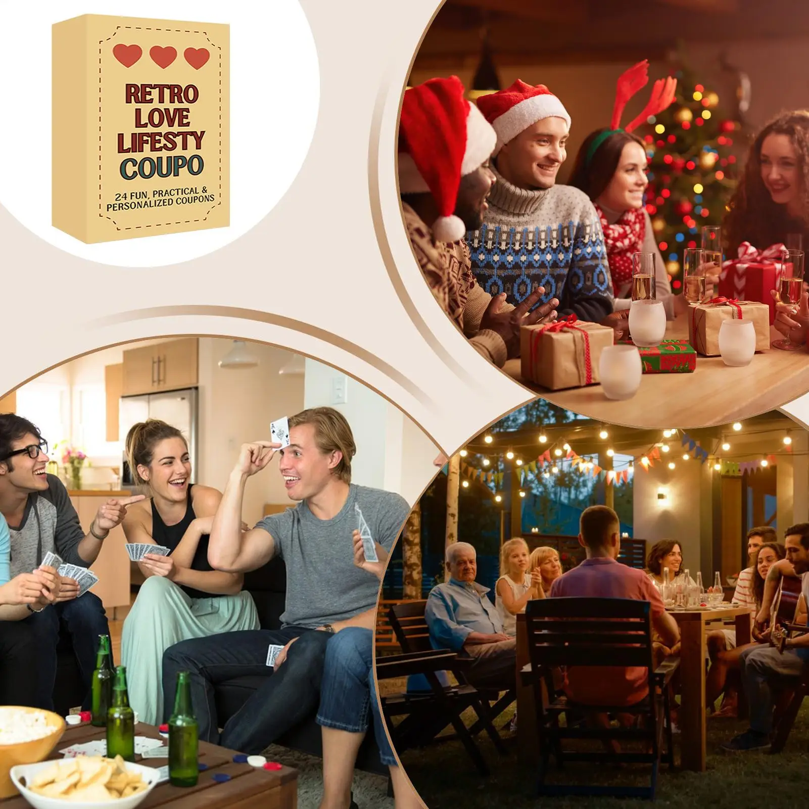 

Книга купонов, 24-компонентные купоны любви для нее, романтическая открытка, винтажный воучер для жены, парня, мужа, подруги, пары на день Святого Валентина