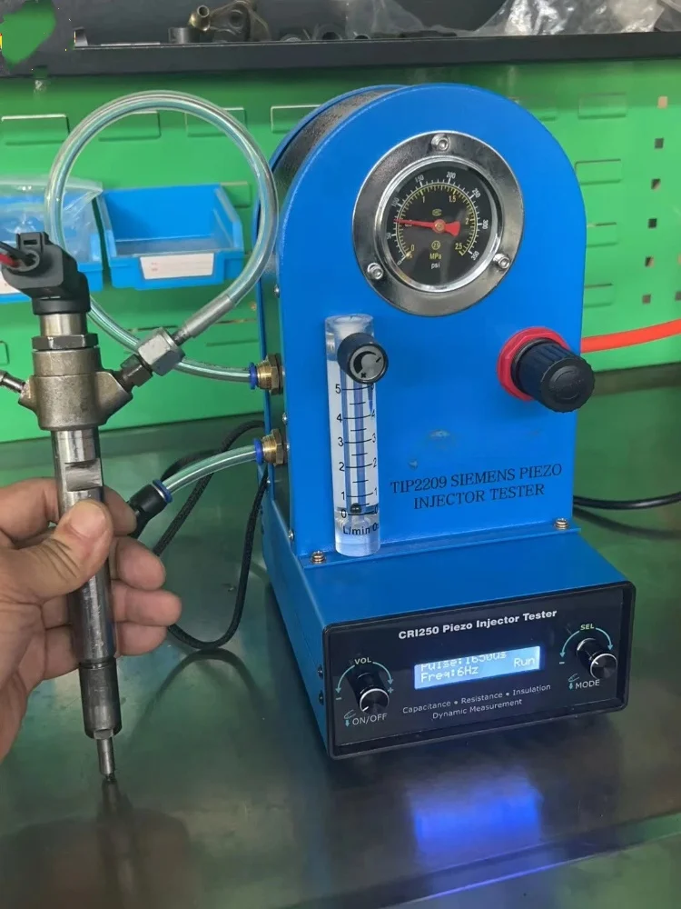 

CRI250 TIP2209 Тестер форсунок Common Rail дизельного топлива для Siemens с динамическим подъемом AHE, измерительный инструмент для путешествий