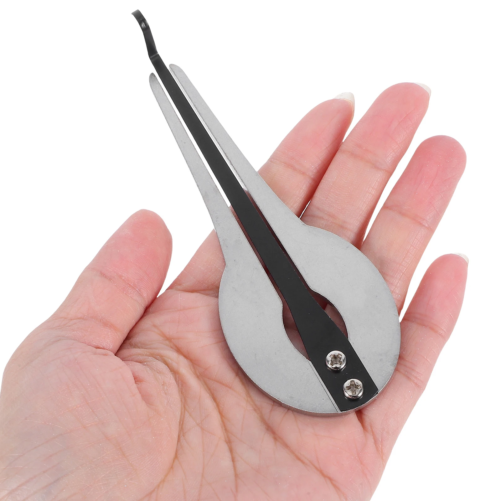 

Russian Oral Stringed Guitar Finger Harp Instruments Compact Mouth Jaw Beginner Hand for Kids Silver Folk Musical