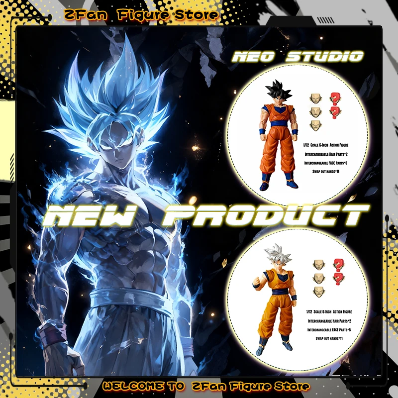 

Новый Neokong Studio Dragon Ball фигурка боевого художника Гоку ШФ Супер Сайян фигурка аниме ПВХ Коллекция Модель игрушки Подарки