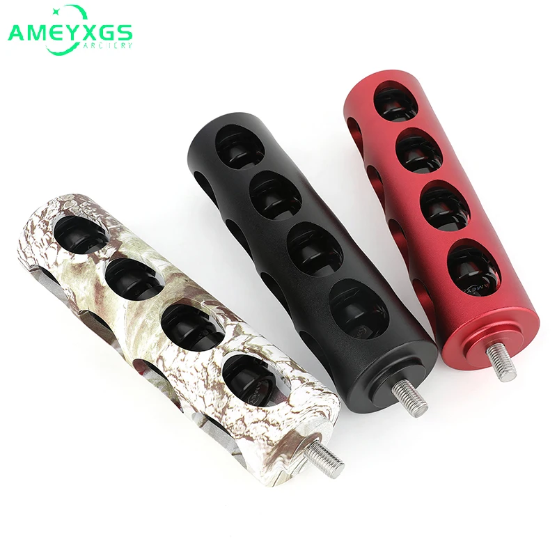 

Archery Bow Stabilizer Rod Aluminum Alloy 6 Inch Shock Absorber For Damping Compound Bow Hunting Shooting Accessories