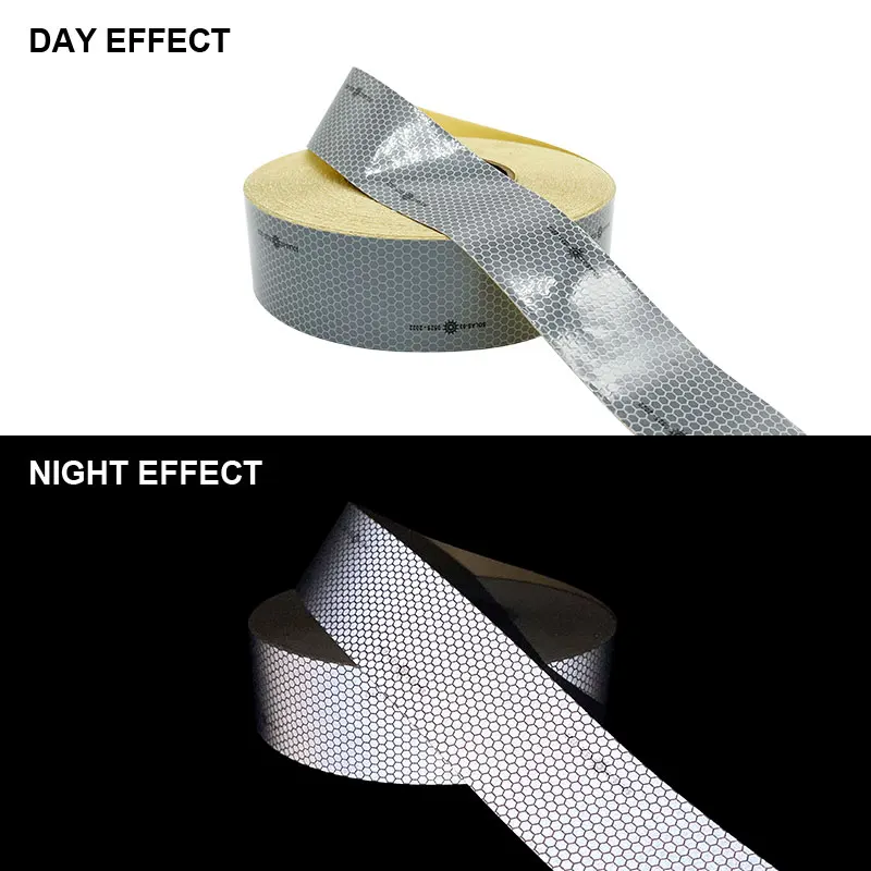 VOOFENG Marine Solas Approved Reflective Tape Self-Adhesive Reflector for Life-Saving Products Traffic Safety 5cm Width RS-0801A