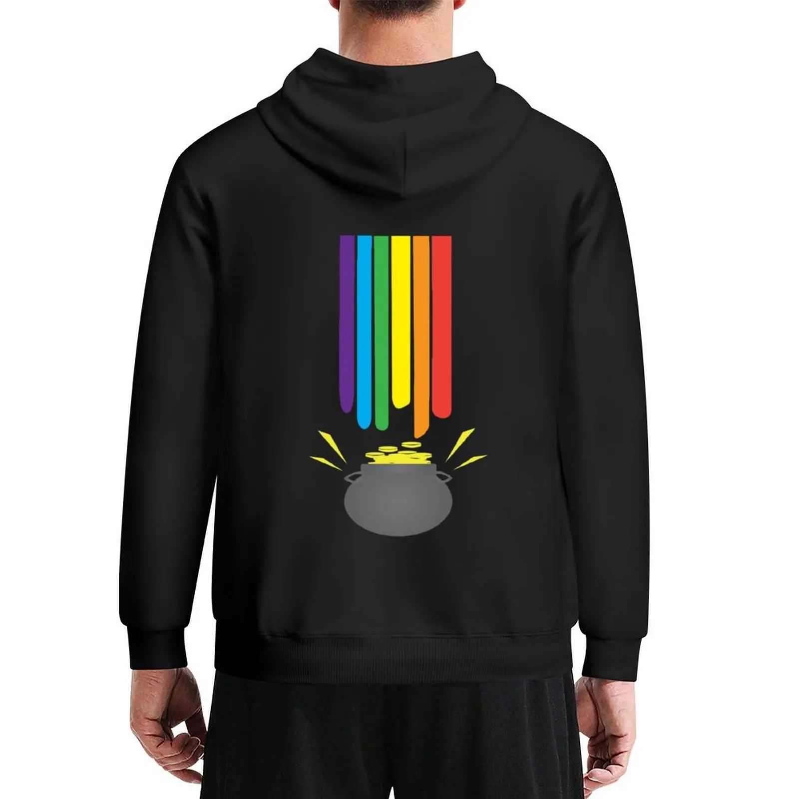 

Pot Of Gold Hoodie anime clothing korean style clothes blouse mens designer clothes hoodie man