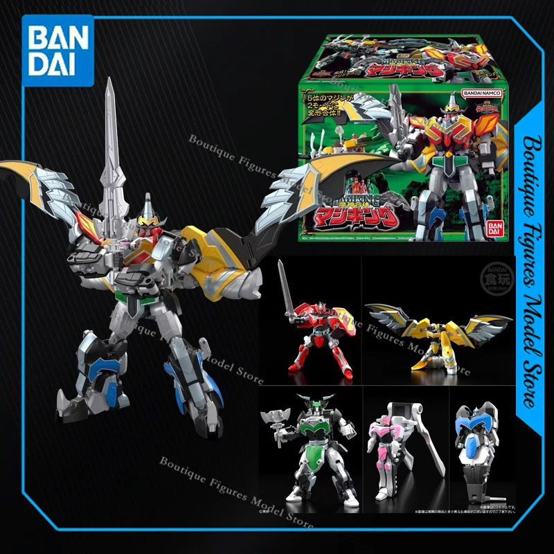 

Bandai Original SMP Magiking Demon God Fusion Wolkaiser, экшн-фигурки аниме, сборная модель, коллекция, подарок, детские игрушки