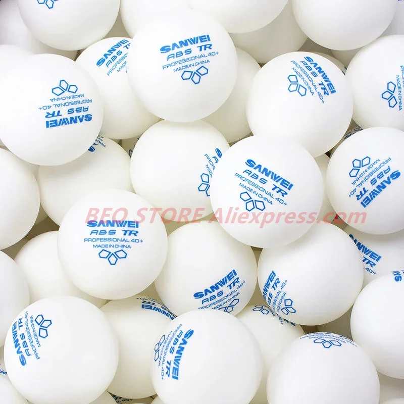 100 balls Table tennis ball   3-star TR ABS  Plastic Professional 40+ Training  Ping Pong Ball Assos cycling men Rahpha jersey