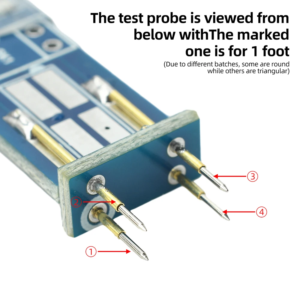 Optocoupler Tester Electronic Repair Optocoupler Test 4-Pin Optocoupler Automatically identifies In-Circuit Testing Tool Type-C