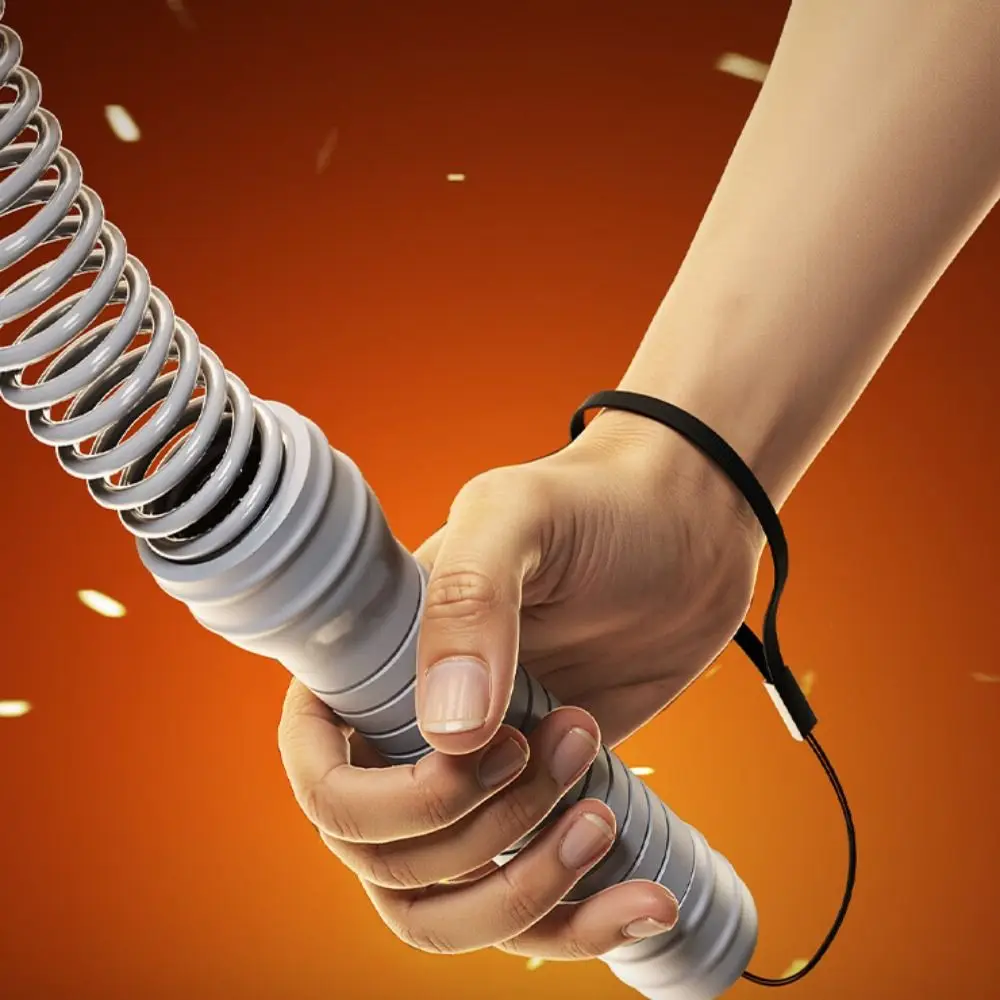 Replacement Spring Gym Battle Rope Stainless Steel Non Slip Cordless Battle Rope Rebound Durable Arm Strength Rope