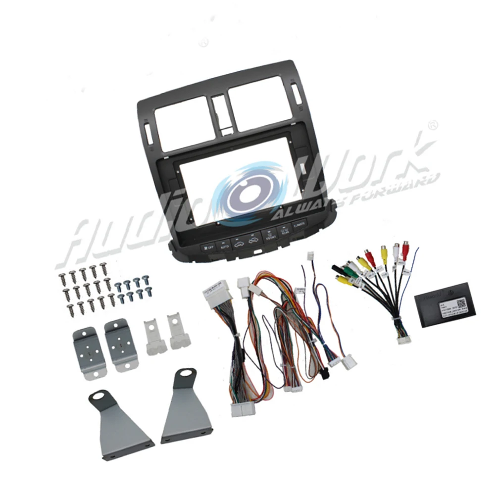 SUITABLE FOR 13th generation TOYOTA CROWN 10.1 Inch Car Frame Fascia Adapter Bezel Android Radio Audio Dash Panel Kit