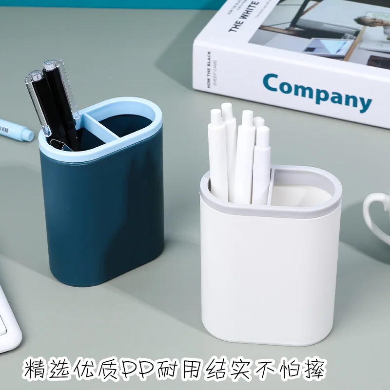 Mini Simplicity Desktop Dustbin for Desktop Cleaning High Capacity Plastic Garbage Creative Pencil cute Box School supplies