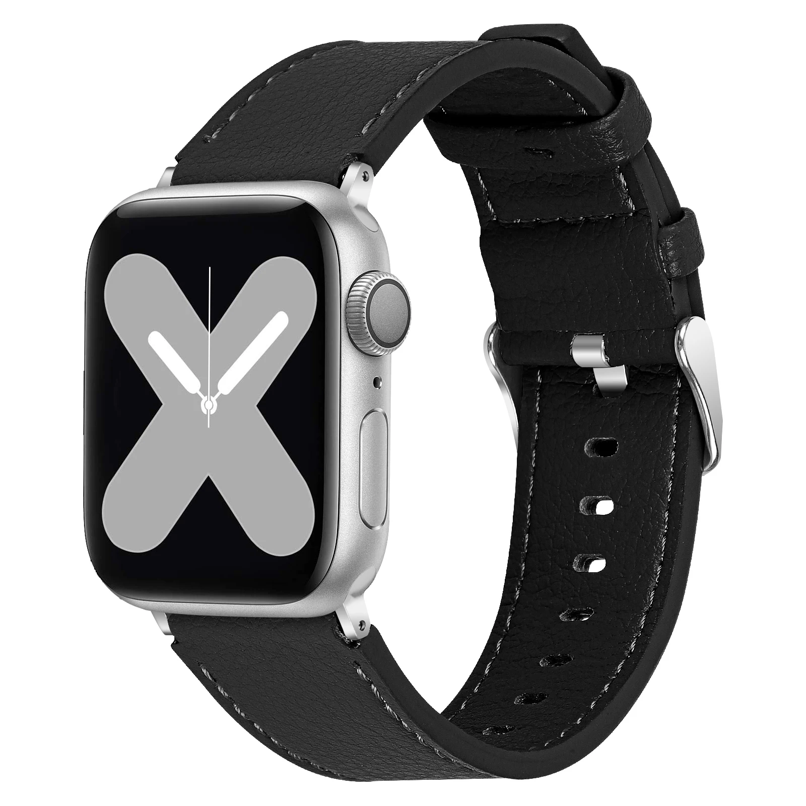 애플 워치 시리즈용 스트랩, 가죽 밴드, 아이워치 SE 6, 5, 4, 3, 40mm, 44mm, 38mm, 42mm, 42mm, 울트라 49mm, 40mm, 45mm