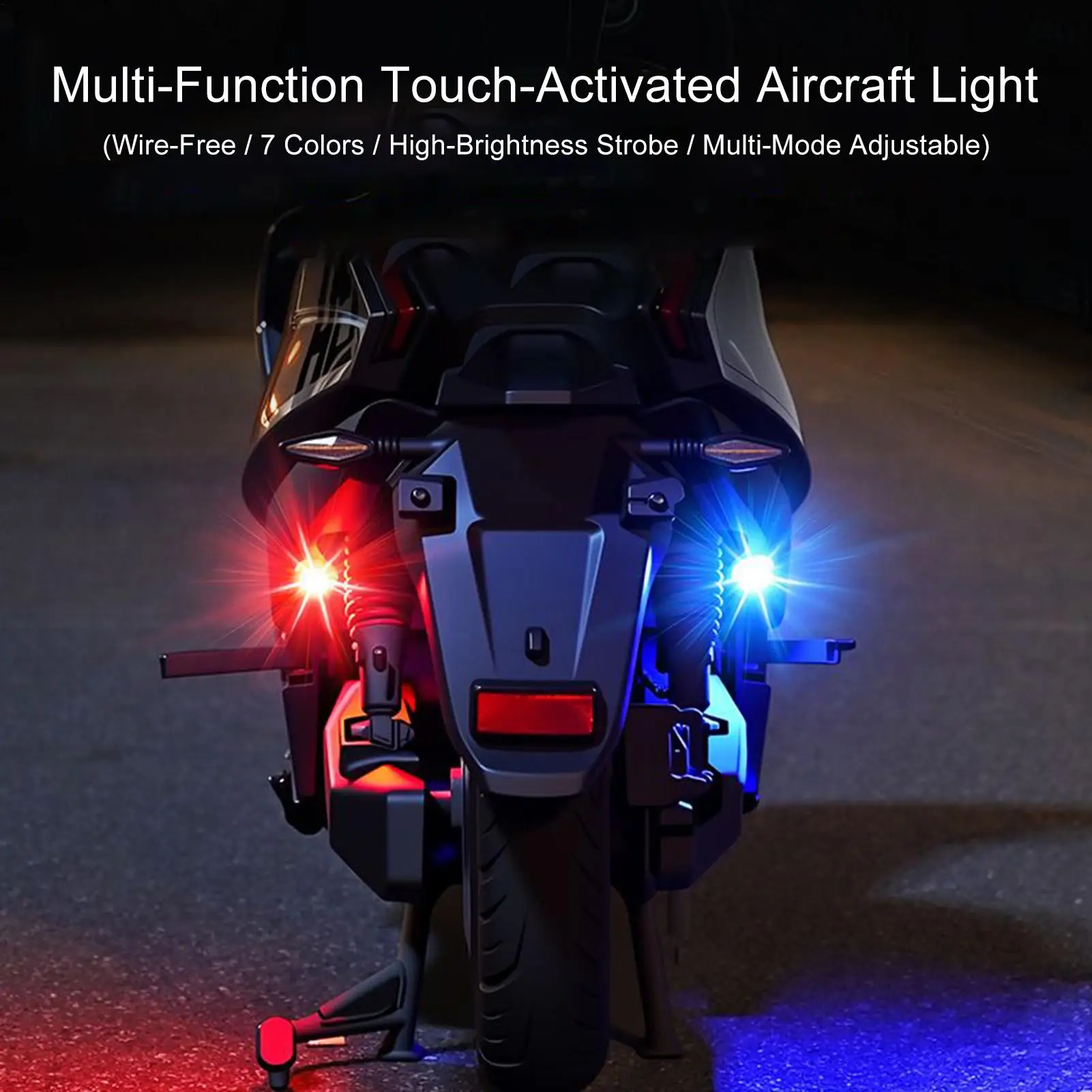 

Светодиодные стробоскопы для самолетов, беспроводные водонепроницаемые автомобильные аксессуары, сенсорные навигационные огни для предотвращения столкновений для дрона, велосипеда, радиоуправляемой лодки