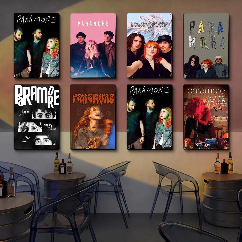 Paramore Band Classic Movie Posters Vintage Room Bar Cafe Decor Nordic Home Decor