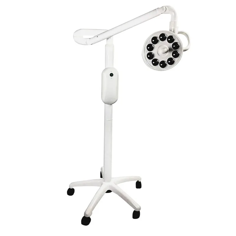 Led Electric Mobile Floor Standing Lamp Sensor Cold Light Shadowless Surgical Examination Oral Clinic Medical Beauty