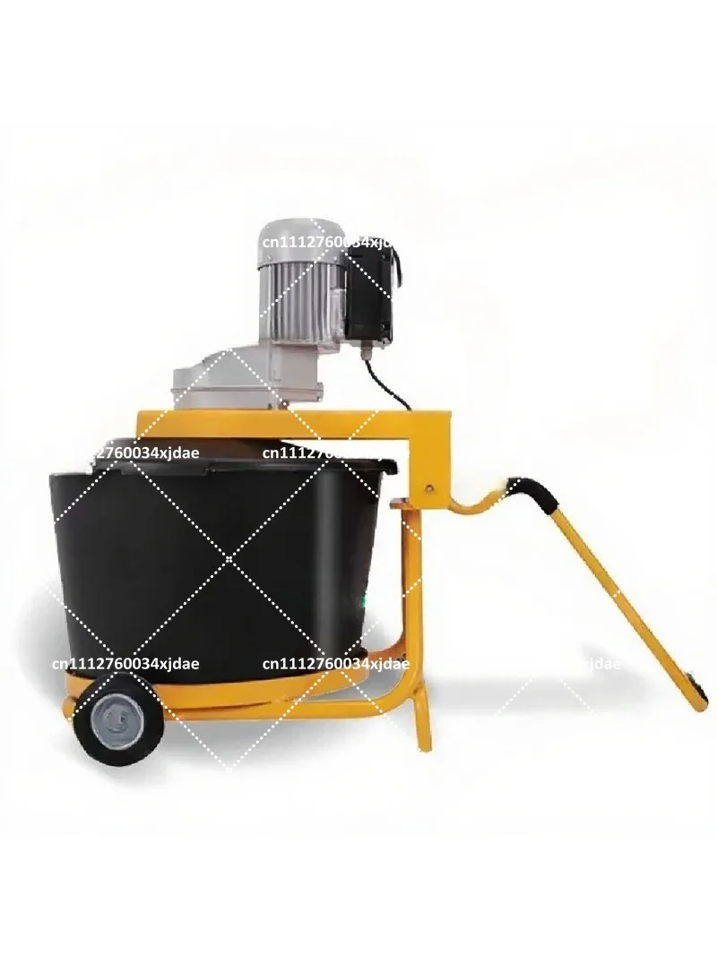 65L Portable Cement Mortar Mixer Handheld Electric Concrete Mixer Tool for Mixing Mortar, Grout, Paint
