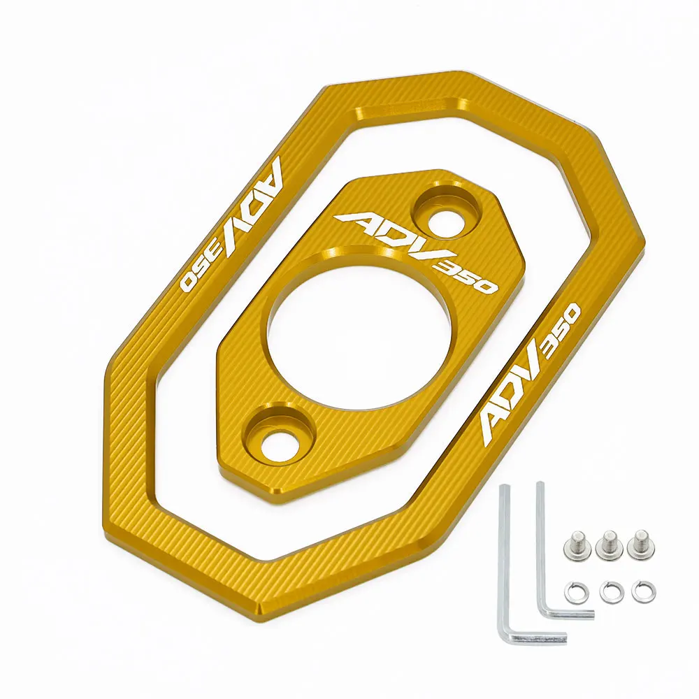 ملحقات الدراجات النارية لهوندا ADV350 ADV 350 2021-2025 غطاء طرف العادم المزخرف كاتم الصوت الذيل نهاية غطاء مضاد للتصادم