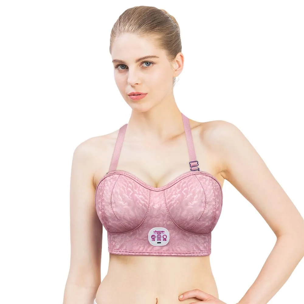 

Wireless Breast Enhancement Instrument with Hot Compress Function for Breast Lift Enlarge Electric Breast Massage Bra