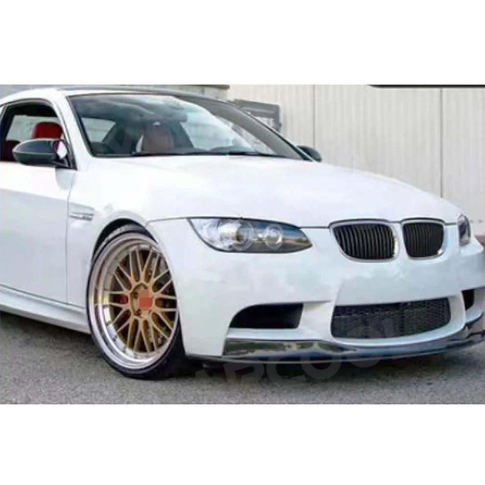 Carbon Fiber Front Bumper Lip Spoiler for BMW 3 Series E92 E93 M3 2005-2011 FRP Bumper Guard Body Kits Car Accessories - view 4