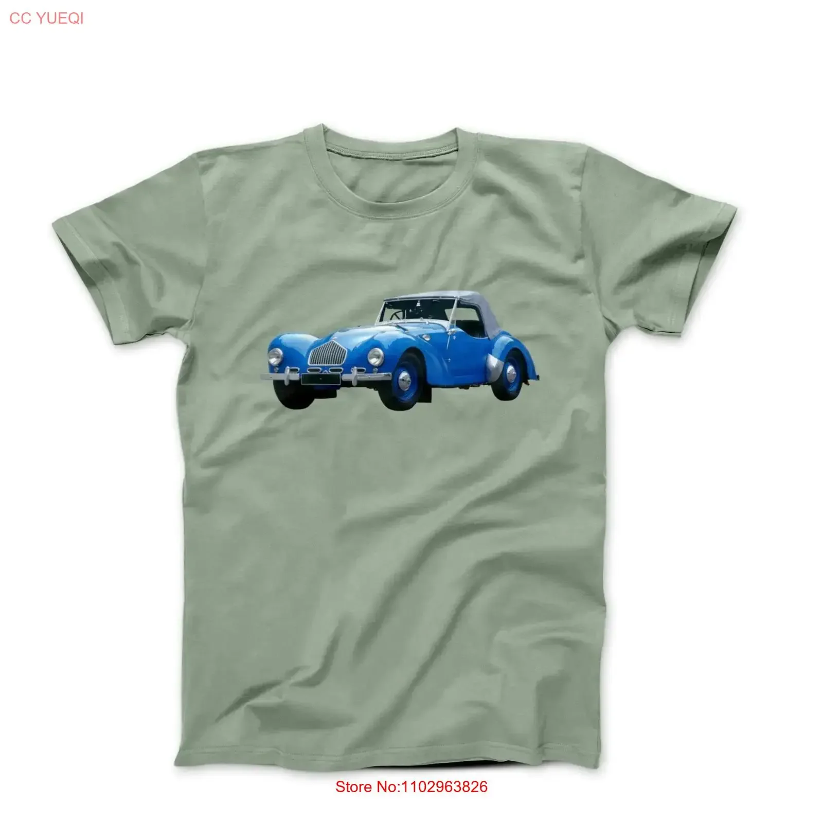Camiseta vintage Allard K1 Convertible Coupe de 1951, camiseta lavada para uso diario, ropa de diseñador de moda, ligeramente transpirable
