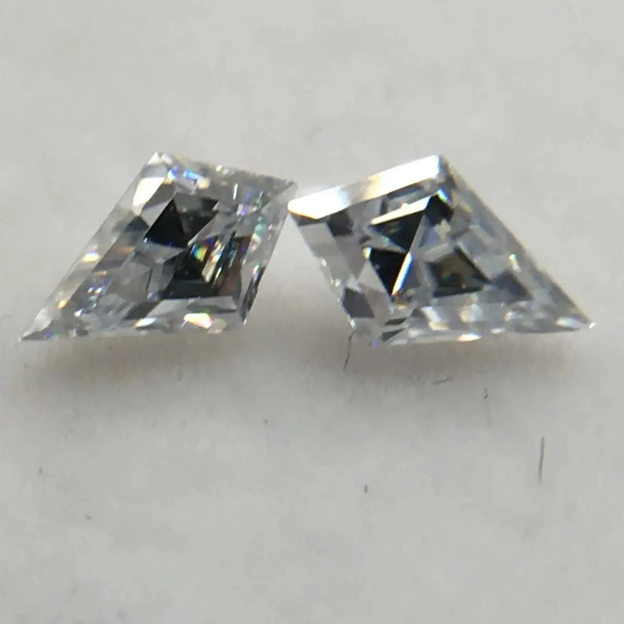 Small Size Jewelry Stones Exellent Cut Kite Cut D VVS1 With GRA Certificated Super White Moissanite Pass Diamond Tester Pen II